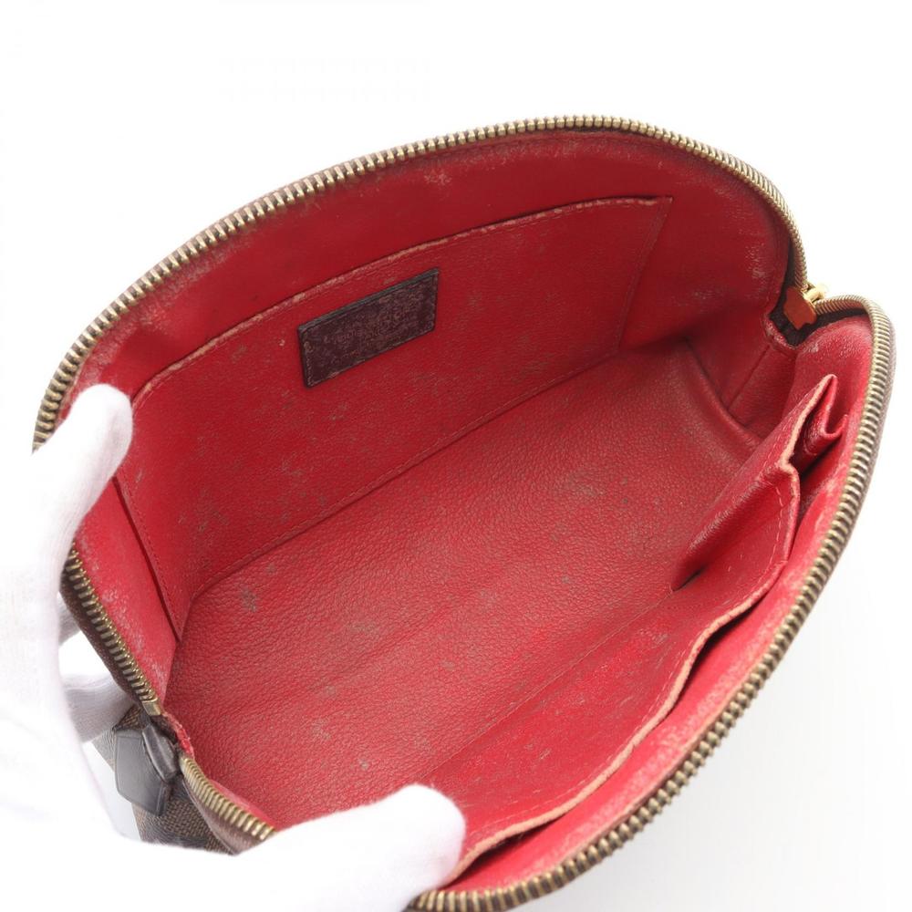 Louis Vuitton Bag GM Pouch Brown Damier Ebene Cosmetic Brown - Picture 3 of 7